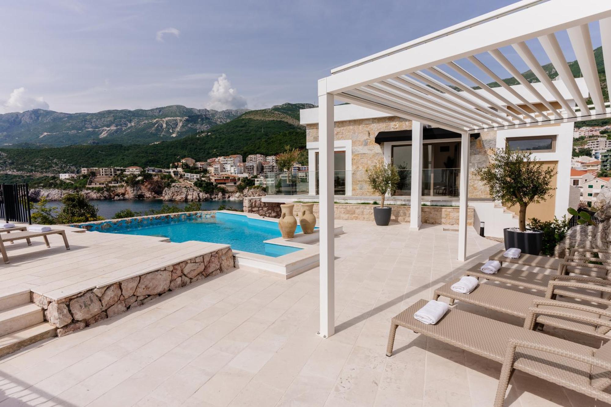 Blanche Cliff Apartments Sveti Stefan Zewnętrze zdjęcie