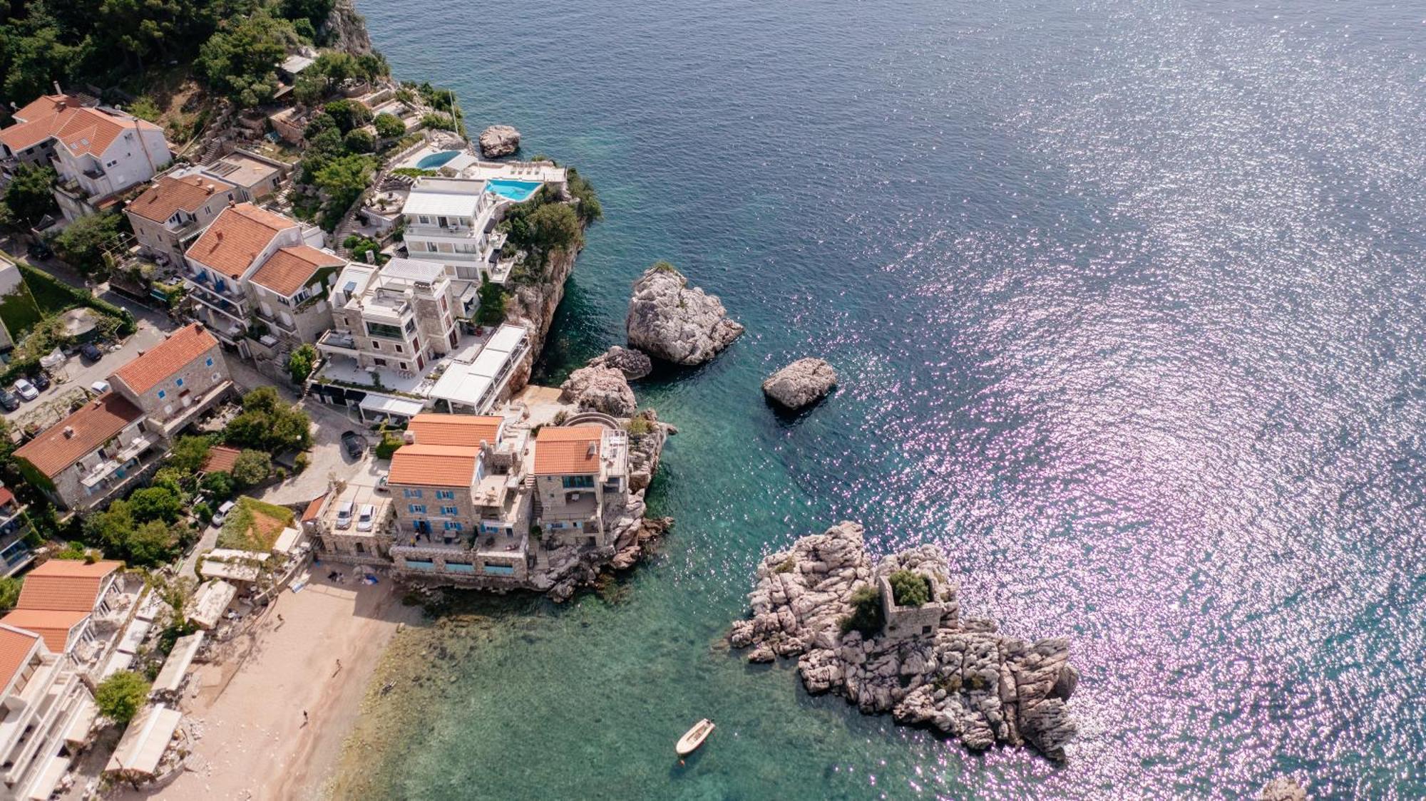 Blanche Cliff Apartments Sveti Stefan Zewnętrze zdjęcie