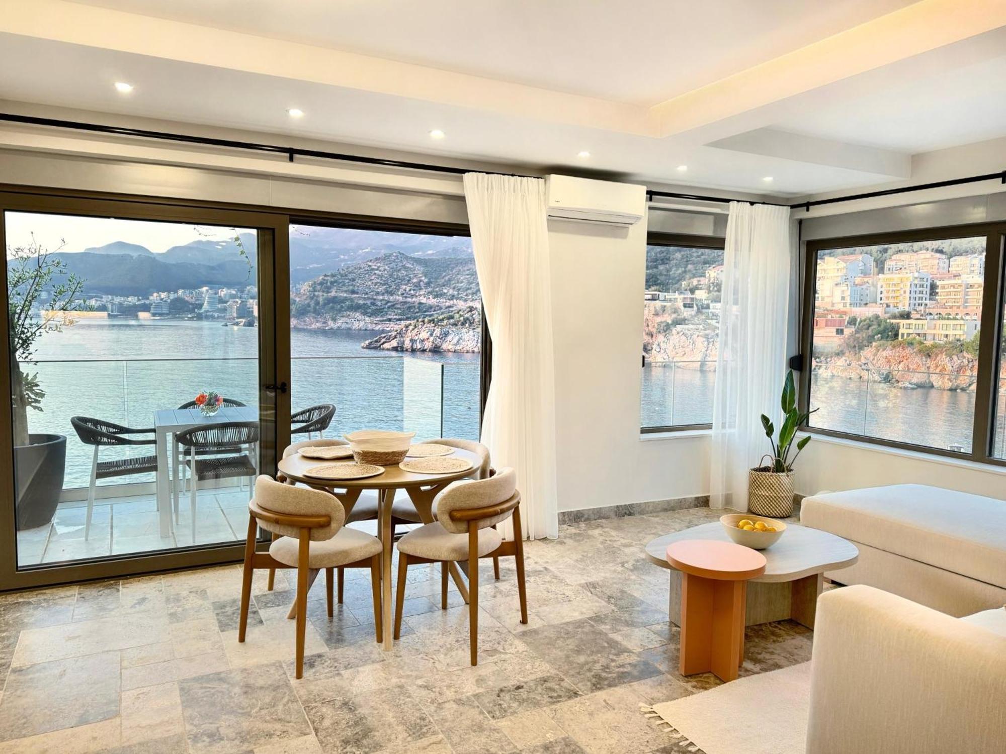 Blanche Cliff Apartments Sveti Stefan Zewnętrze zdjęcie