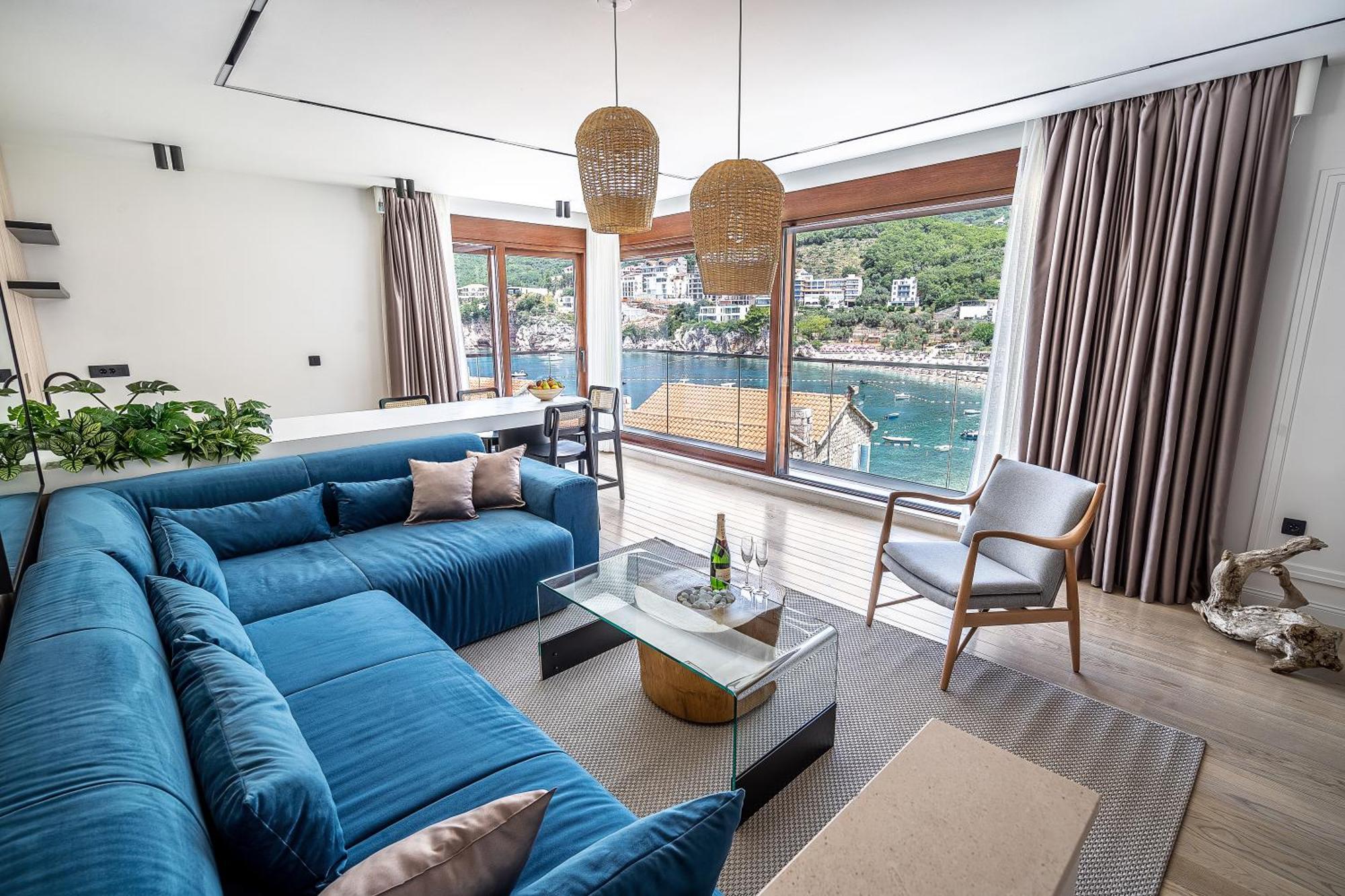 Blanche Cliff Apartments Sveti Stefan Zewnętrze zdjęcie